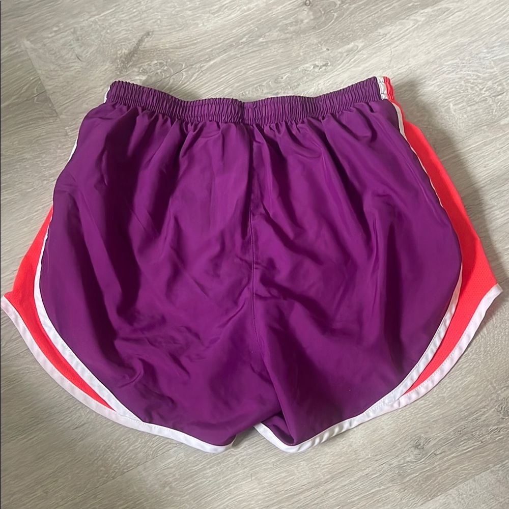 Nike Women's Purple and Pink Running Shorts - Picture 4 of 4